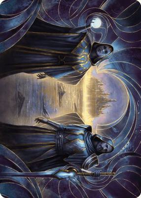 Magic: The Gathering - Art Series: Wilds of Eldraine - Court of Vantress Art Card - Normal - Anime Card Craze