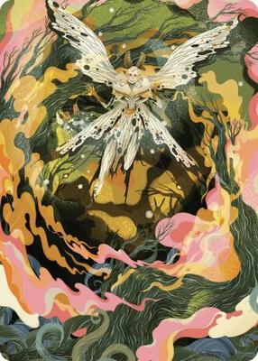 Magic: The Gathering - Art Series: Wilds of Eldraine - Greater Auramancy Art Card - Normal - Anime Card Craze