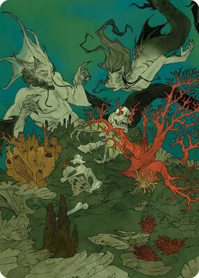 Magic: The Gathering - Art Series: Wilds of Eldraine - Curiosity Art Card - Normal - Anime Card Craze