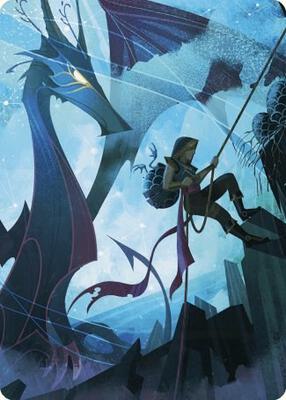 Magic: The Gathering - Art Series: Wilds of Eldraine - Hatching Plans Art Card - Normal - Anime Card Craze