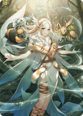 Magic: The Gathering - Art Series: Wilds of Eldraine - Greater Auramancy Anime Art Card - Normal - Anime Card Craze
