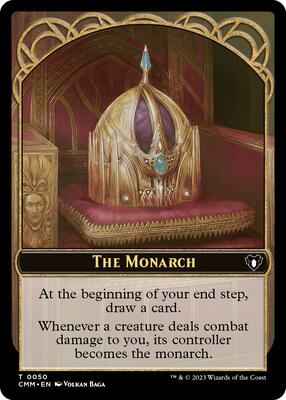 Magic: The Gathering - Commander Masters - The Monarch // Emblem - Ob Nixilis of the Black Oath Double-Sided Token - Normal