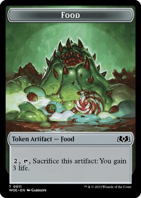 Magic: The Gathering - Wilds of Eldraine - Food (0011) Token - Normal - Anime Card Craze