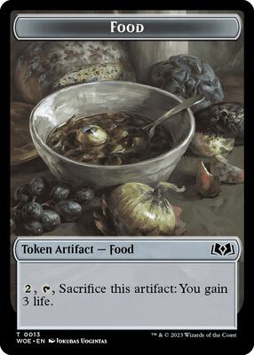 Magic: The Gathering - Wilds of Eldraine - Food (0013) Token - Normal - Anime Card Craze