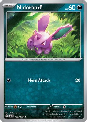 Pokemon SV: Scarlet & Violet 151 Nidoran M - Anime Card Craze