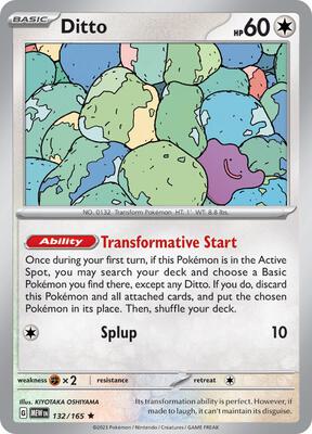 Pokemon SV: Scarlet & Violet 151 Ditto - Anime Card Craze