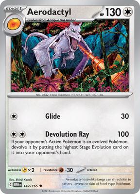 Pokemon SV: Scarlet & Violet 151 Aerodactyl - Anime Card Craze