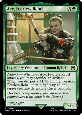 Magic: The Gathering - Universes Beyond: Doctor Who - Ace, Fearless Rebel - Normal