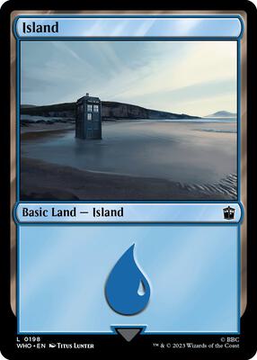 Magic: The Gathering - Universes Beyond: Doctor Who - Island (0198) - Normal