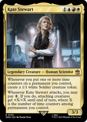 Magic: The Gathering - Universes Beyond: Doctor Who - Kate Stewart - Normal