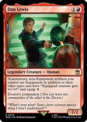 Magic: The Gathering - Universes Beyond: Doctor Who - Dan Lewis - Normal