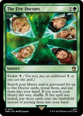 Magic: The Gathering - Universes Beyond: Doctor Who - The Five Doctors - Normal
