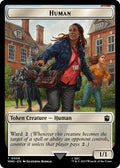 Magic: The Gathering - Universes Beyond: Doctor Who - Human (0006) // Fish Double-Sided Token - Normal