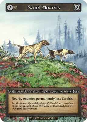 Sorcery: Contested Realm - Beta - Scent Hounds -  - Normal