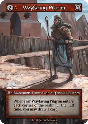 Sorcery: Contested Realm - Beta - Wayfaring Pilgrim -  - Normal