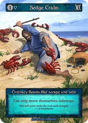 Sorcery: Contested Realm - Beta - Sedge Crabs -  - Normal