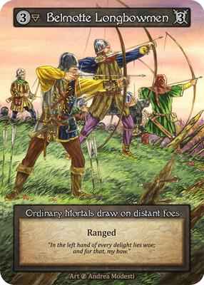 Sorcery: Contested Realm - Beta - Belmotte Longbowmen -  - Normal