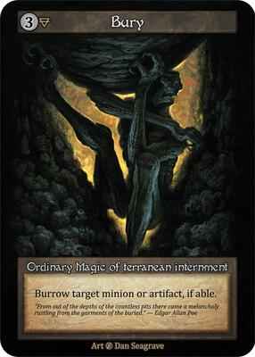 Sorcery: Contested Realm - Beta - Bury -  - Normal