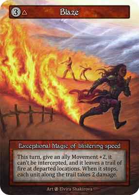 Sorcery: Contested Realm - Beta - Blaze -  - Normal