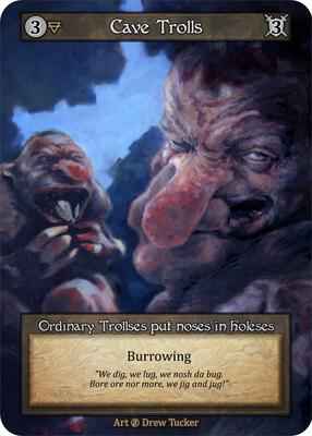 Sorcery: Contested Realm - Beta - Cave Trolls -  - Normal