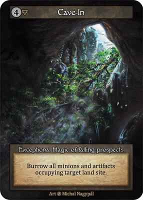 Sorcery: Contested Realm - Beta - Cave-In -  - Normal