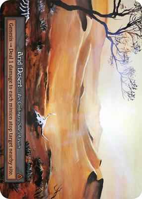 Sorcery: Contested Realm - Beta - Arid Desert -  - Normal