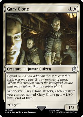 Magic: The Gathering - Universes Beyond: Fallout - Gary Clone - Normal - Anime Card Craze