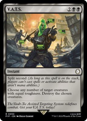 Magic: The Gathering - Universes Beyond: Fallout - V.A.T.S. - Normal - Anime Card Craze