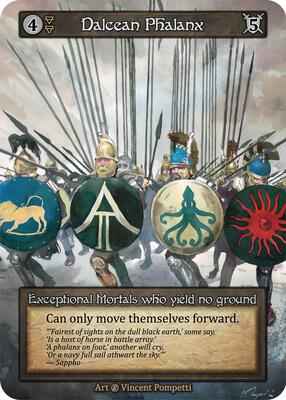 Sorcery: Contested Realm - Beta - Dalcean Phalanx -  - Normal