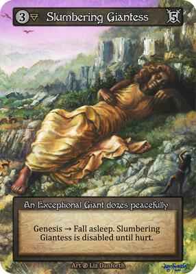 Sorcery: Contested Realm - Beta - Slumbering Giantess -  - Normal