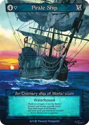 Sorcery: Contested Realm - Beta - Pirate Ship -  - Normal