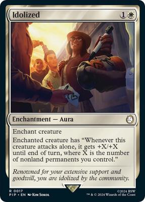 Magic: The Gathering - Universes Beyond: Fallout - Idolized - Normal - Anime Card Craze