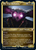 Magic: The Gathering - Universes Beyond: Fallout - The Wise Mothman (Display Commander) - Thick Stock - Foil - Anime Card Craze