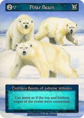 Sorcery: Contested Realm - Beta - Polar Bears -  - Normal