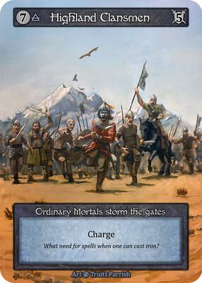 Sorcery: Contested Realm - Beta - Highland Clansmen -  - Normal
