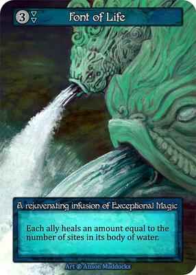 Sorcery: Contested Realm - Beta - Font of Life -  - Normal