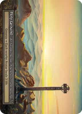 Sorcery: Contested Realm - Beta - Holy Ground -  - Normal