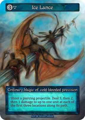 Sorcery: Contested Realm - Beta - Ice Lance -  - Normal
