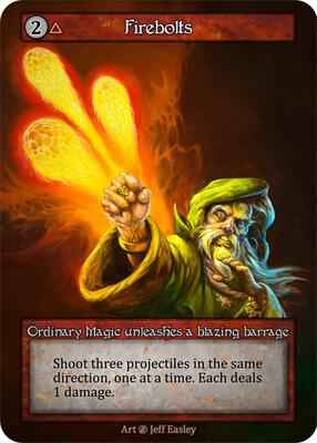 Sorcery: Contested Realm - Beta - Firebolts -  - Normal