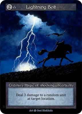 Sorcery: Contested Realm - Beta - Lightning Bolt -  - Normal