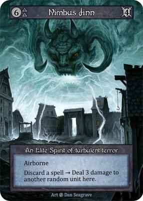 Sorcery: Contested Realm - Beta - Nimbus Jinn -  - Normal