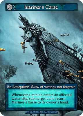 Sorcery: Contested Realm - Beta - Mariner's Curse -  - Normal