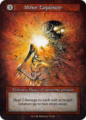 Sorcery: Contested Realm - Beta - Minor Explosion -  - Normal
