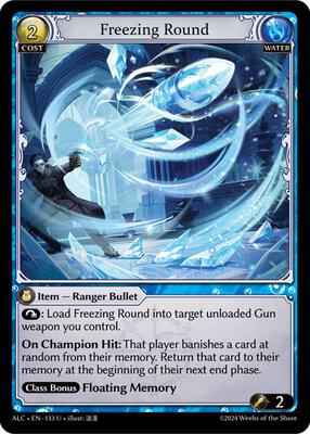 Grand Archive TCG - Alchemical Revolution - Freezing Round - 133 - Normal