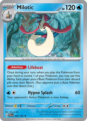 Pokemon - SV04: Paradox Rift - Milotic - Anime Card Craze