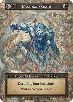Sorcery: Contested Realm - Beta - Mountain Giant -  - Normal