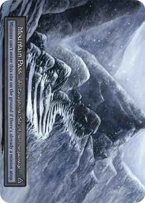 Sorcery: Contested Realm - Beta - Mountain Pass -  - Normal