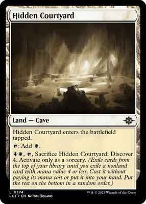 Magic: The Gathering - The Lost Caverns of Ixalan - Hidden Courtyard - 274 - Normal