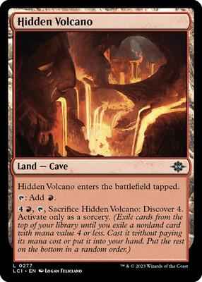 Magic: The Gathering - The Lost Caverns of Ixalan - Hidden Volcano - 277 - Normal