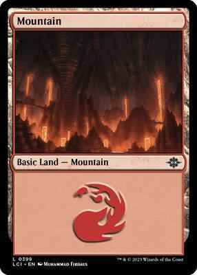 Magic: The Gathering - The Lost Caverns of Ixalan - Mountain (0399) - 399 - Foil